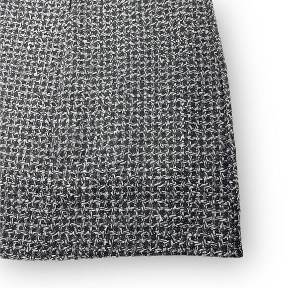 Lapis Black Gray Tweed Skirt Women’s Size Medium NWT - Picture 7 of 12